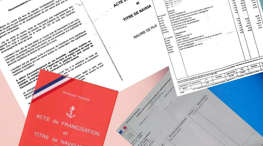 Documents pour dépôt-vente bateau Strasbourg