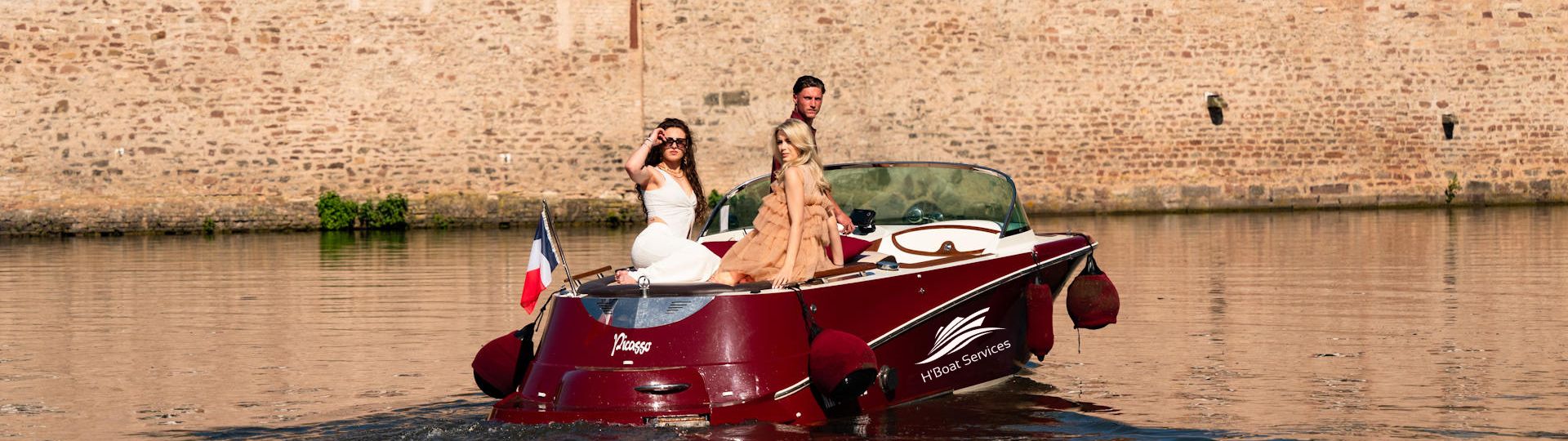 Balade en bateau à Strasbourg